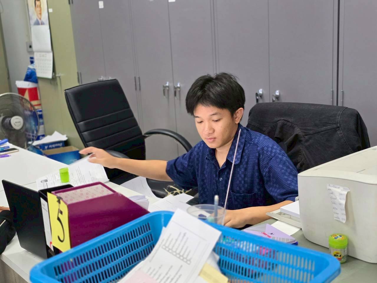 title -  ส.ป.ก.บึงกาฬ ร่วมรณรงค์การแต่งกายตามอัตลักษณ์ไทยสู่สากล ภายต้แนวคิด 